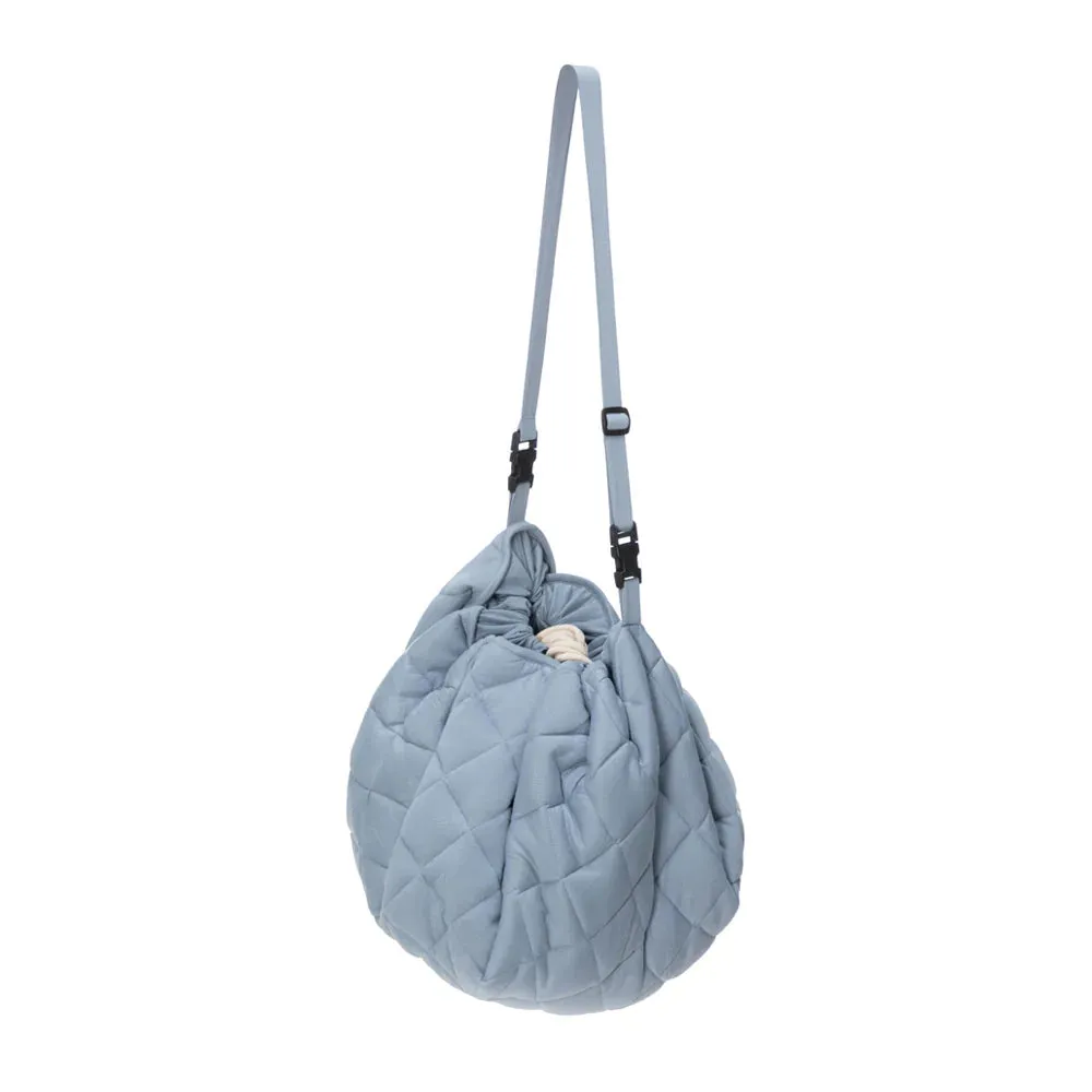 Play&Go - Playmat & Storage Bag - Organic Dusty Blue
