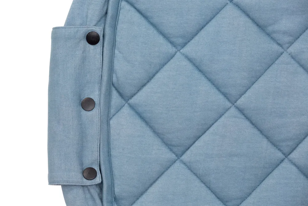Play&Go - Playmat & Storage Bag - Organic Dusty Blue