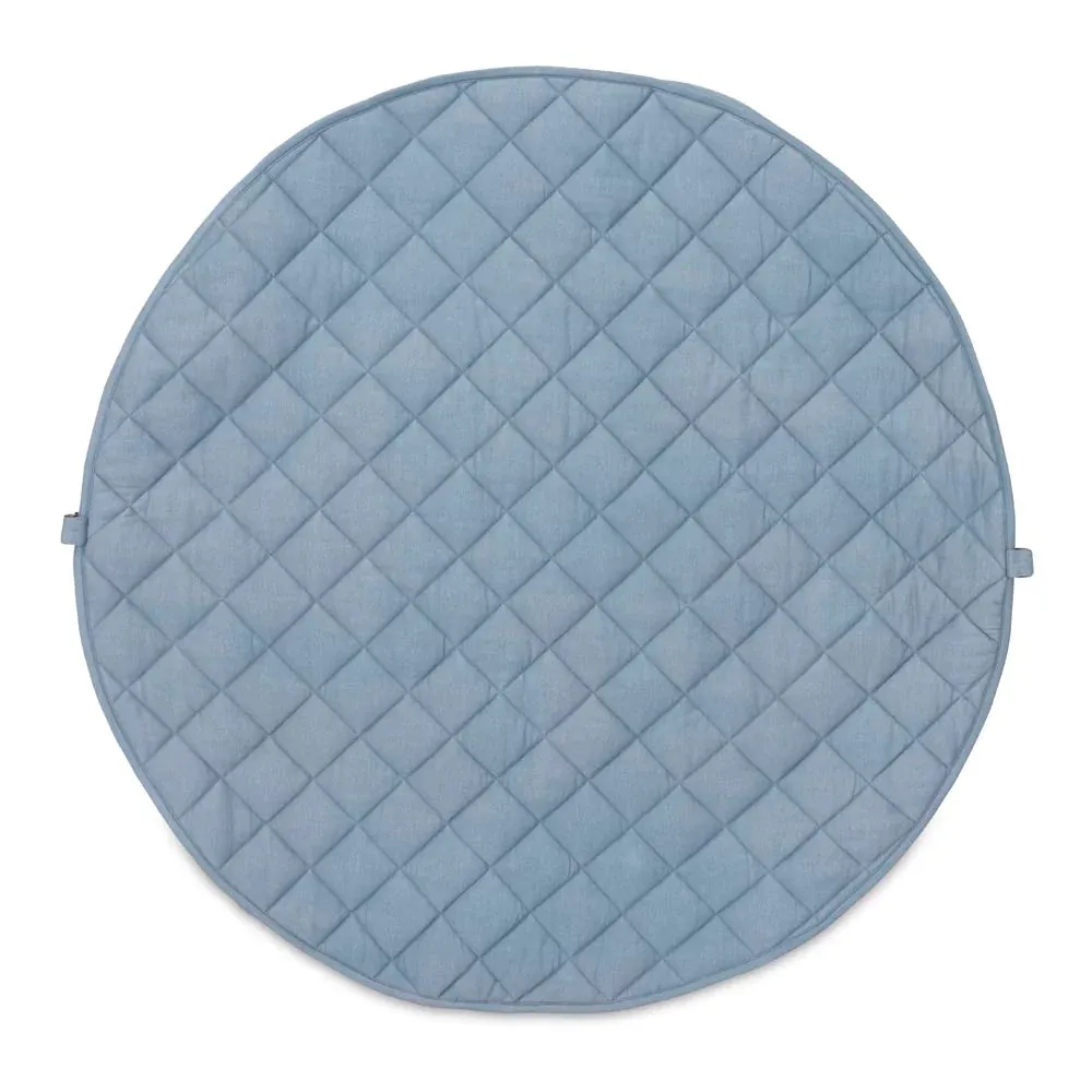 Play&Go - Playmat & Storage Bag - Organic Dusty Blue
