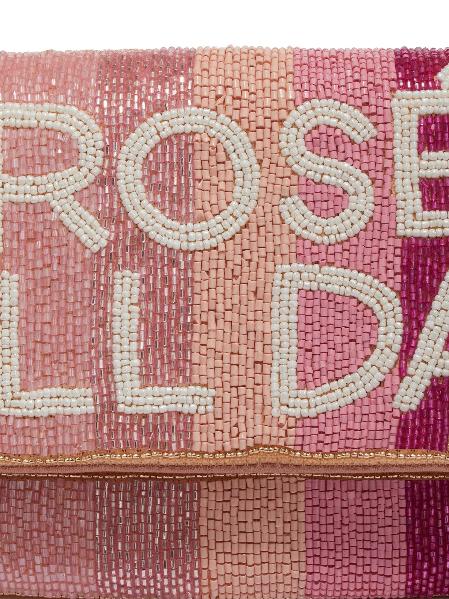 Rose All Day Beaded Clutch