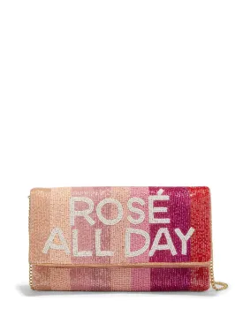 Rose All Day Beaded Clutch