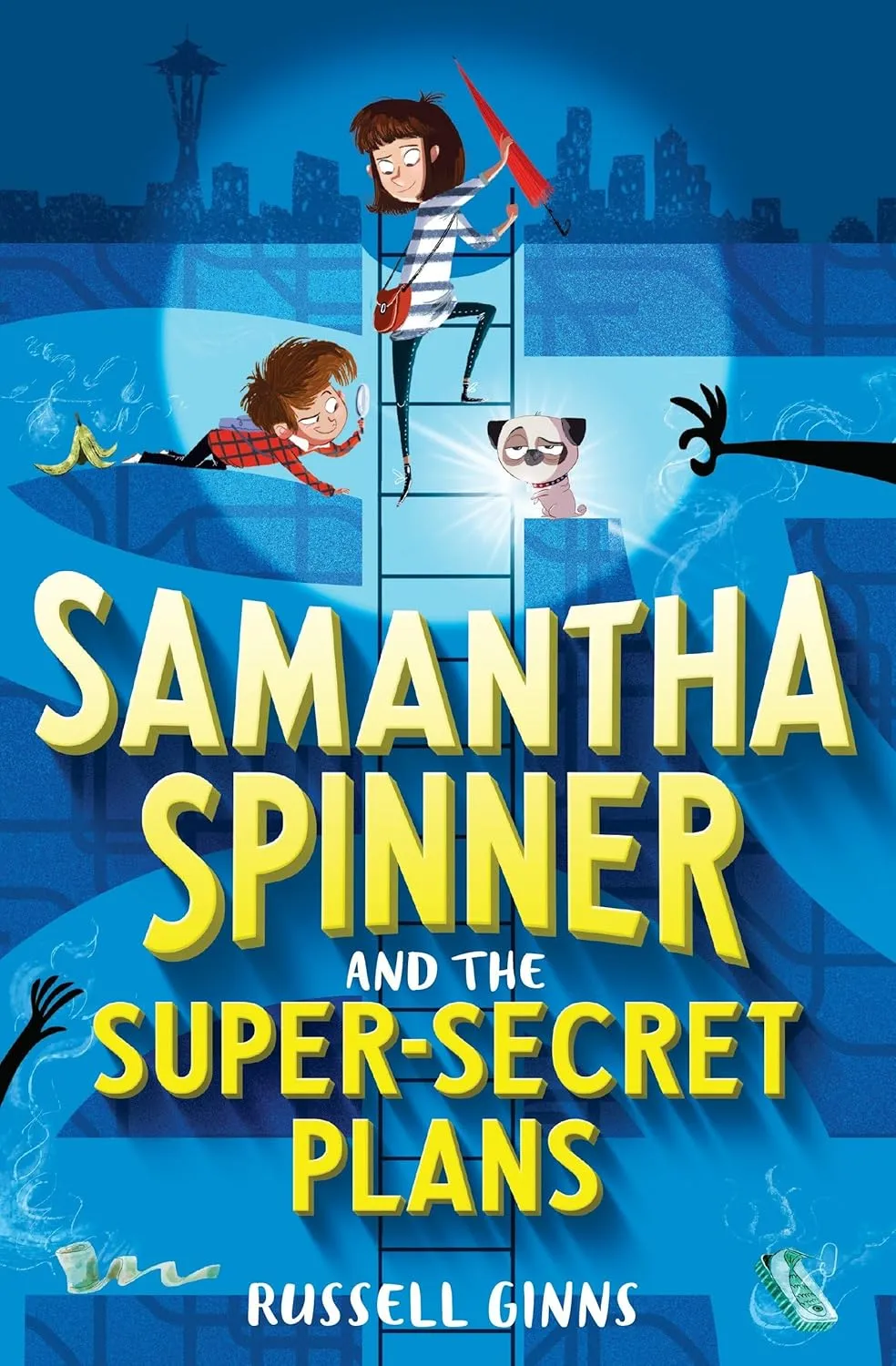 Samantha Spinner and the Super-Secret Plans Hardcover  February 13, 2018