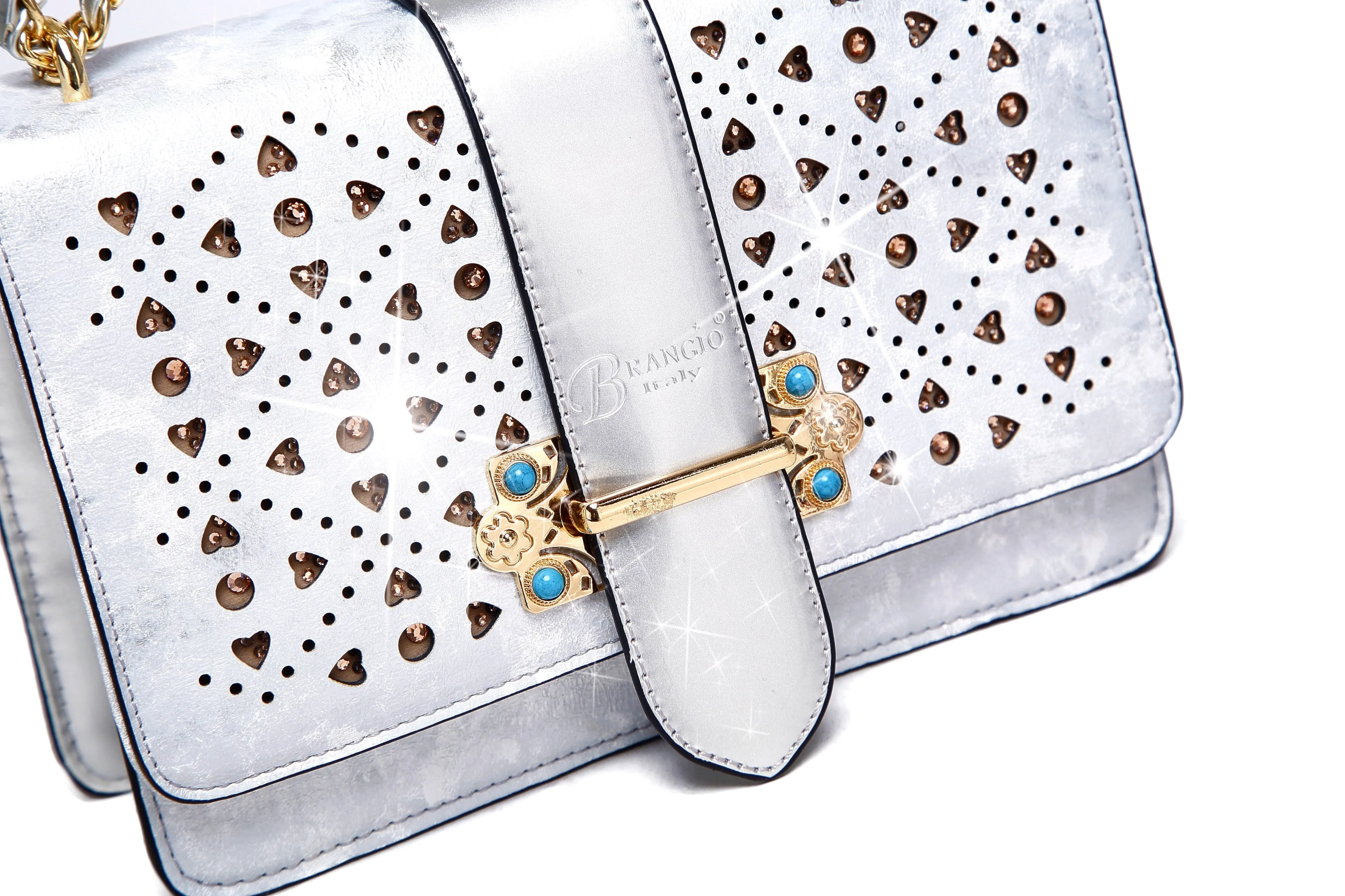 Sparkle of Hearts Clutch