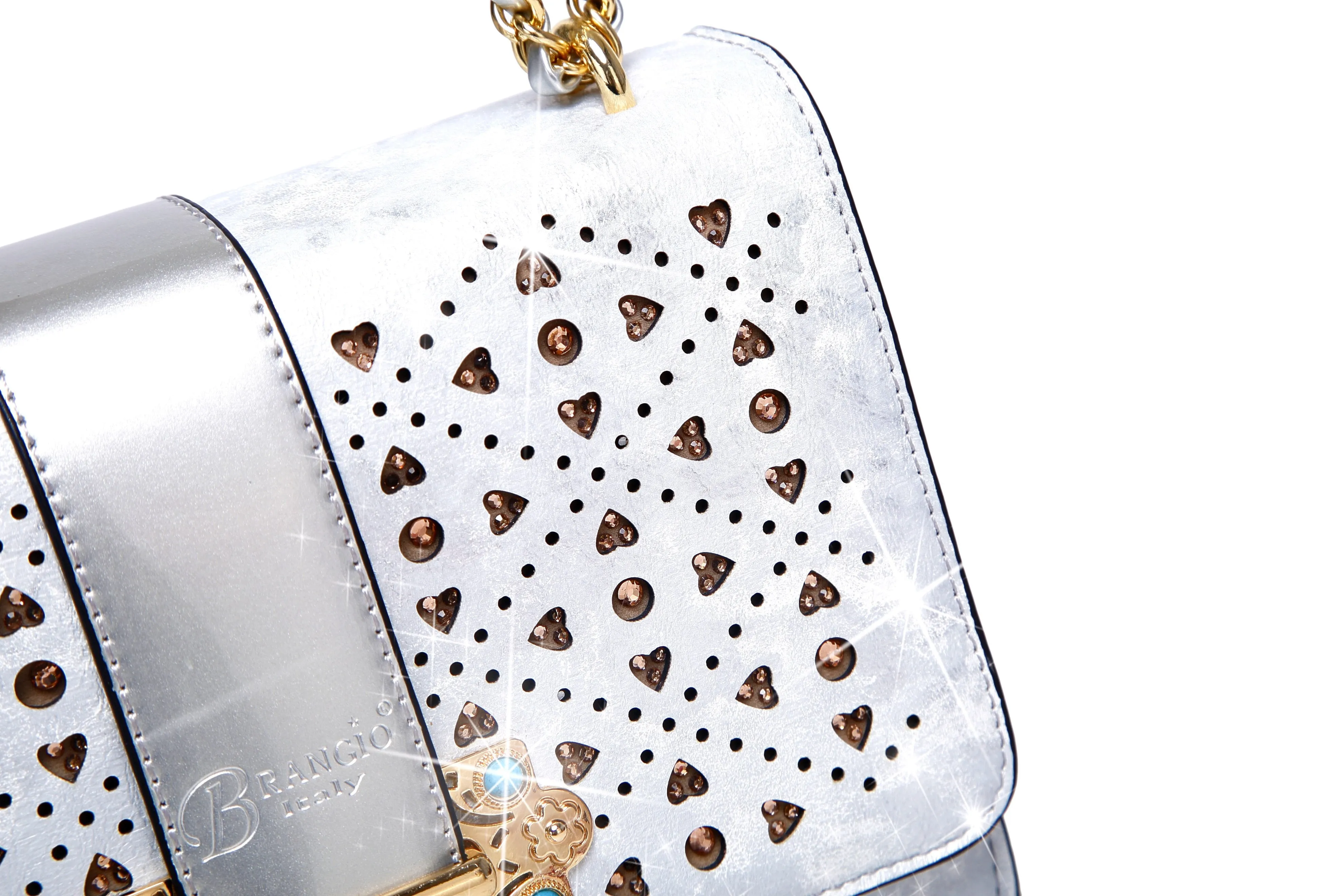 Sparkle of Hearts Clutch