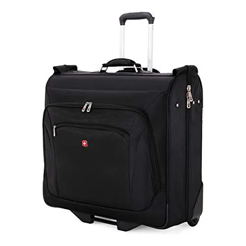 SwissGear Premium Rolling Garment Bag, With Hanging Feature