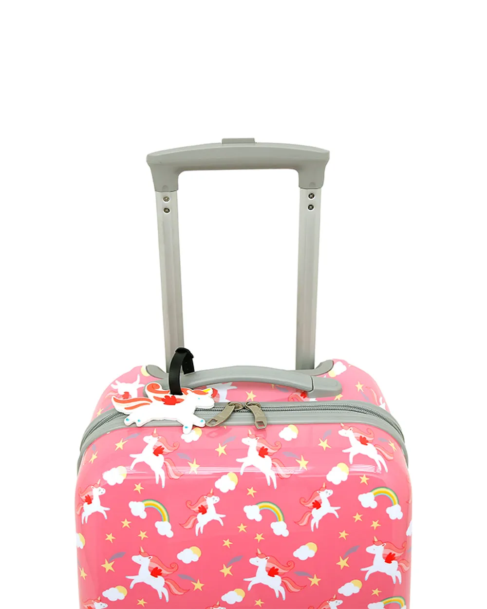Travelers Club 5 Pieces Kids Luggage Set with 360Â° 4 Wheel Spinner System Unicorn
