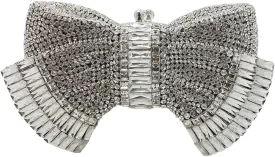 UMREN Womens Elegant Butterfly Rhinestone Evening Bags Luxury Crystal Clutch Wedding Party Cocktail Handbag Purse