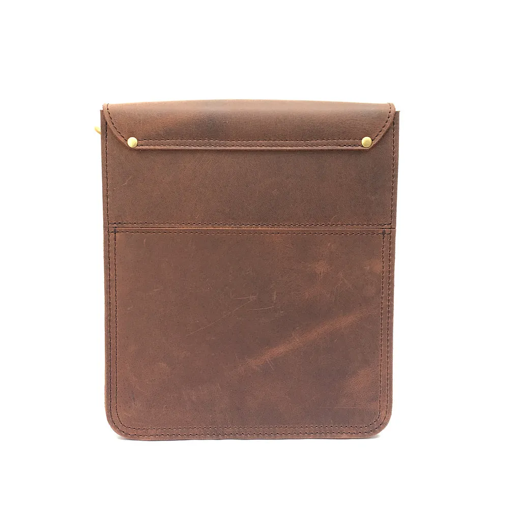 Vertical Crossbody Satchel