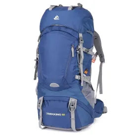 Waterproof Hiking Backpack for Women & Men - Outdoor Trekking, Camping, Hunting with Rain Cover