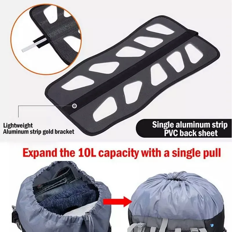 Waterproof Hiking Backpack for Women & Men - Outdoor Trekking, Camping, Hunting with Rain Cover