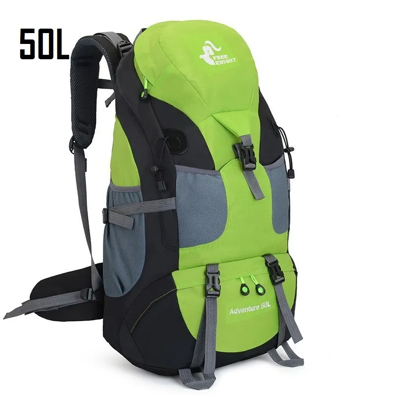 Waterproof Hiking Backpack for Women & Men - Outdoor Trekking, Camping, Hunting with Rain Cover